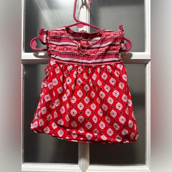 Carter’s Just One You Red Paisley Top - Picture 1 of 3